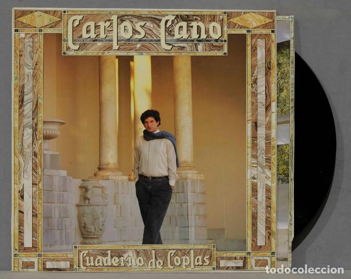 Discos de vinilo: LP. CARLOS CANO. CUADERNO DE COPLAS - Foto 1