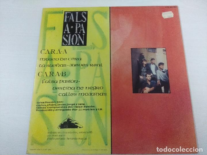 Discos de vinilo: FALSA PASION/VINILO CITRA 1985. - Foto 3