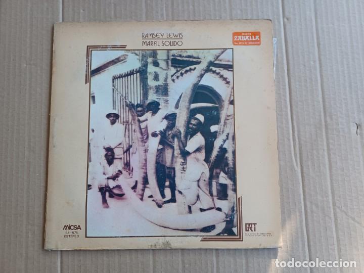 Discos de vinilo: RAMSEY LEWIS - MARFIL SOLIDO ( SOLID IVORY ) LP 1975 EDICION ARGENTINA - Foto 1