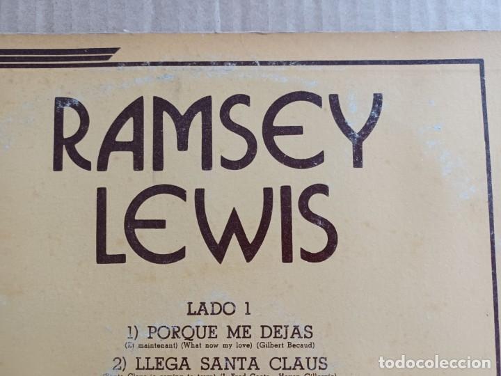 Discos de vinilo: RAMSEY LEWIS - MARFIL SOLIDO ( SOLID IVORY ) LP 1975 EDICION ARGENTINA - Foto 6