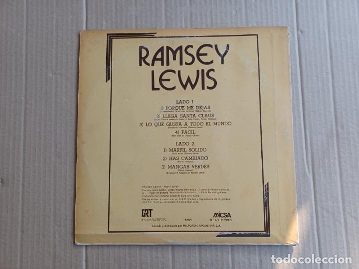Discos de vinilo: RAMSEY LEWIS - MARFIL SOLIDO ( SOLID IVORY ) LP 1975 EDICION ARGENTINA - Foto 7