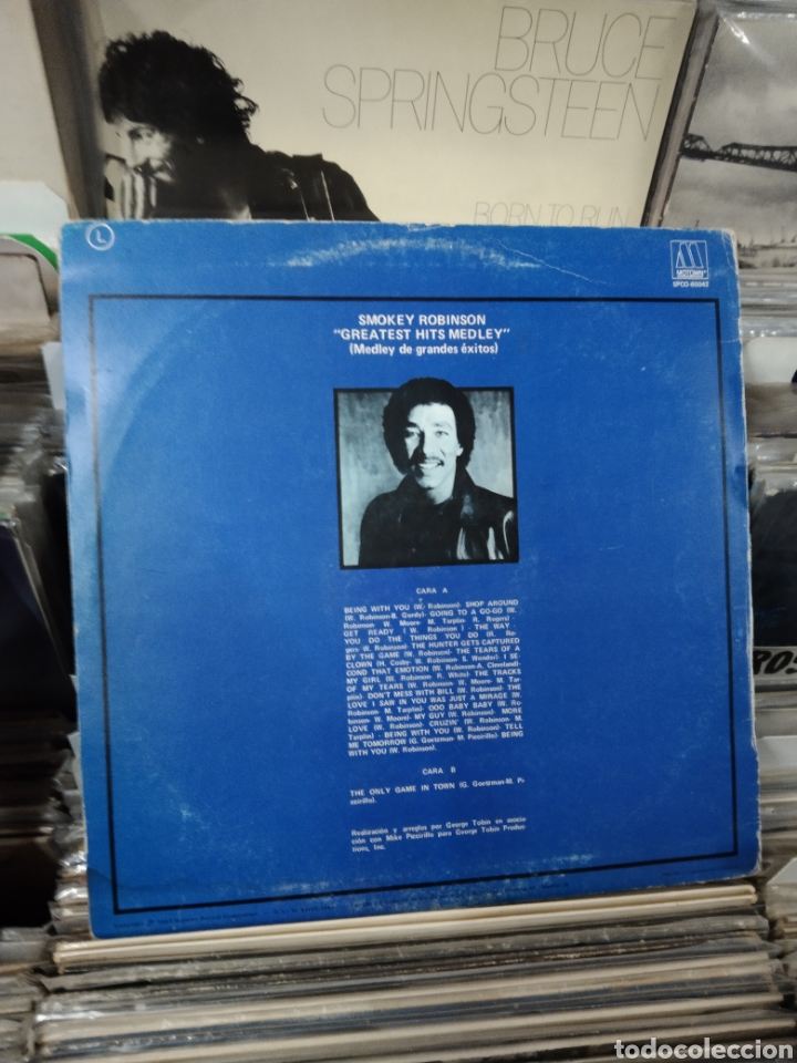Discos de vinilo: Smokey Robinson greatest hits medley - Foto 2
