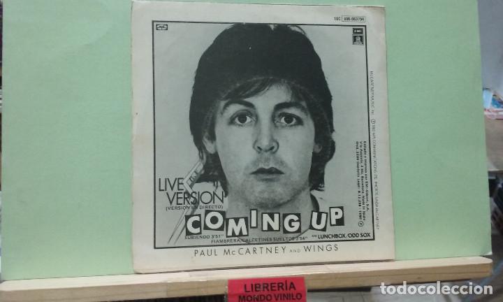 Discos de vinilo: Paul McCartney. Odeon 1980 -- Single - Foto 2