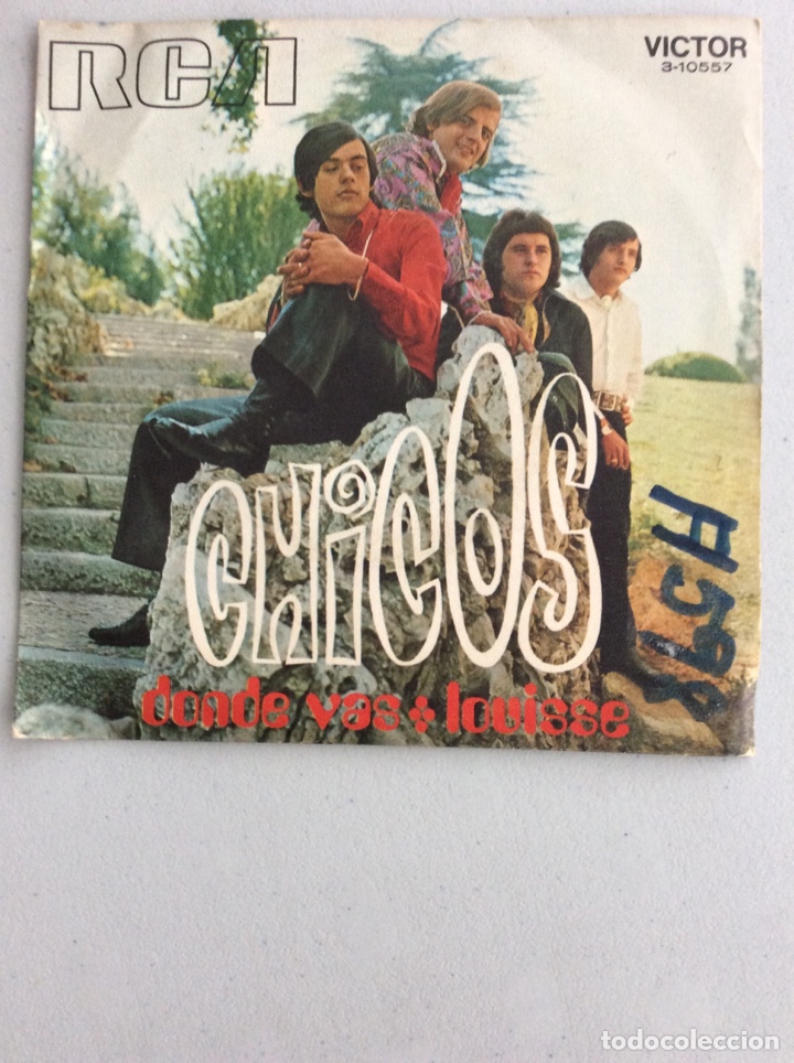 Discos de vinilo: Chicos. Donde vas. Louisse. - Foto 1