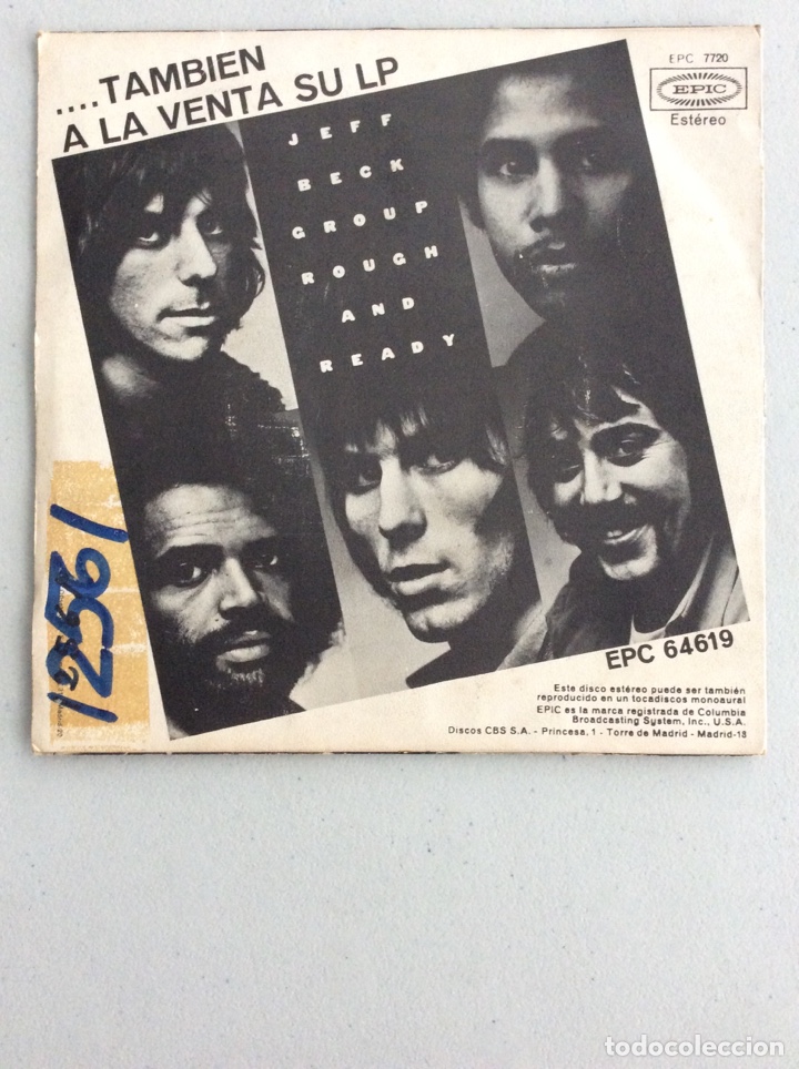Discos de vinilo: Jeff Beck Group got the Feeling. - Foto 2