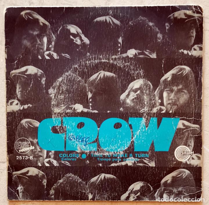 Discos de vinilo: Crow &ndash; Colors - Spain 1970 Prog Rock - Foto 2