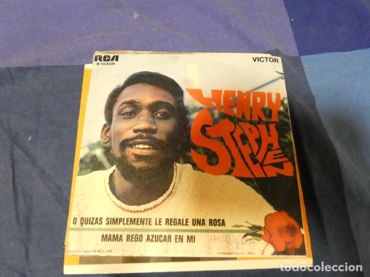 Discos de vinilo: CAJJSIN32 ESTADO DECENTE DISCO 7&rdquo; HENRY STEPHEN O QUIZAS SIMPLEMENTE... - Foto 1