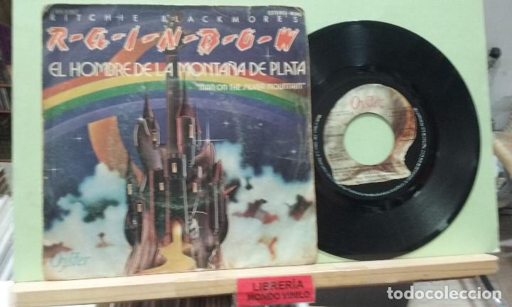 Discos de vinilo: Ritchie Blackmores Rainbow. Oyster 1975 -- Single - Foto 1