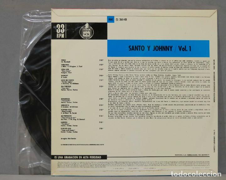 Discos de vinilo: LP. SANTO & JOHNNY. ENCORE VOL. 1 - Foto 2