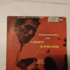 Discos de vinilo: CHET ATKINS - PROGRAMA DE CHET ATKINS EP. Lote 314454878