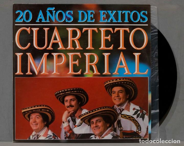 Vinyl-Schallplatten: LP. CUARTETO IMPERIAL. 20 A&Ntilde;OS DE EXITOS