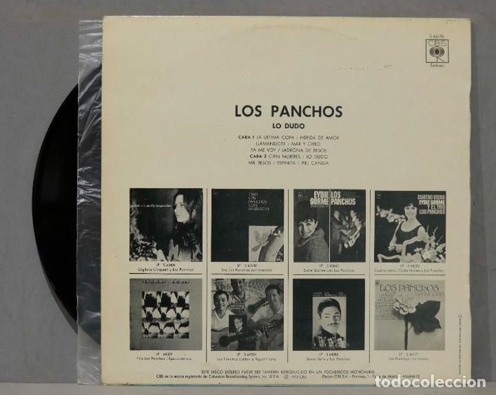 Discos de vinilo: LP. LOS PANCHOS. LO DUDO - Foto 2
