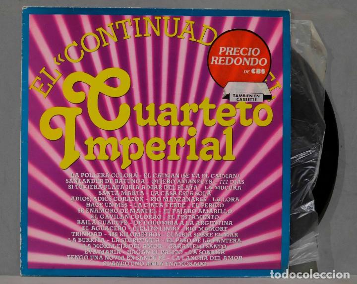Disques de vinyle: LP. CUARTETO IMPERIAL. EL CONTINUADO DE