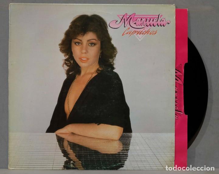 Discos de vinilo: LP. MANUELA. CAPRICHOS - Foto 1