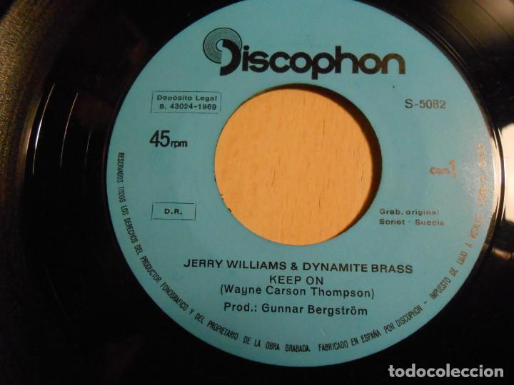 Discos de vinilo: JERRY WILLIAMS, SG, KEEP ON + 1, A&Ntilde;O 1969 - Foto 3
