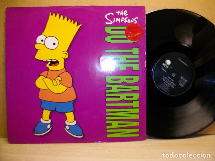Discos de vinilo: Do the Bartman THE SIMPSON MAXI SINGLE LP - Foto 1