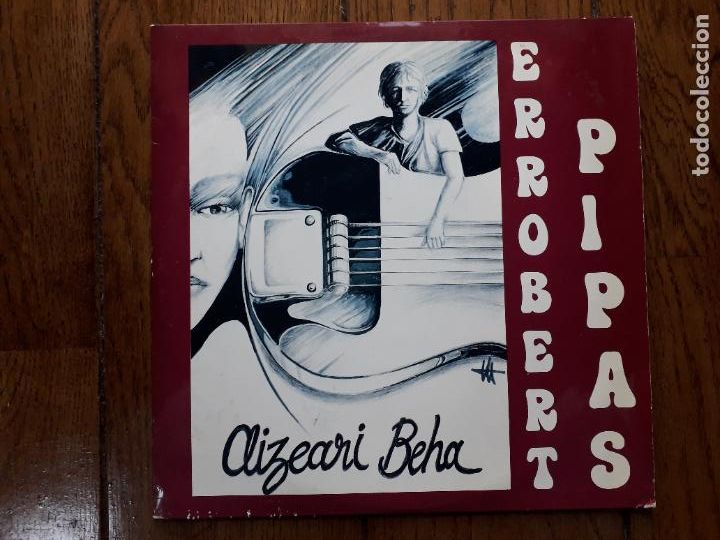 Discos de vinilo: Errobert pipas larrandaburu - aizeari beha - Foto 1