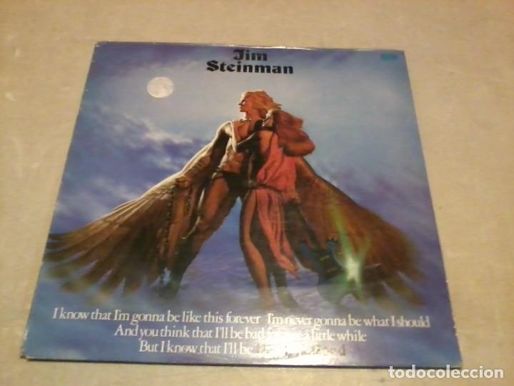 Discos de vinilo: Jim Steiman LP Bad For Good Uk1981 - Foto 1