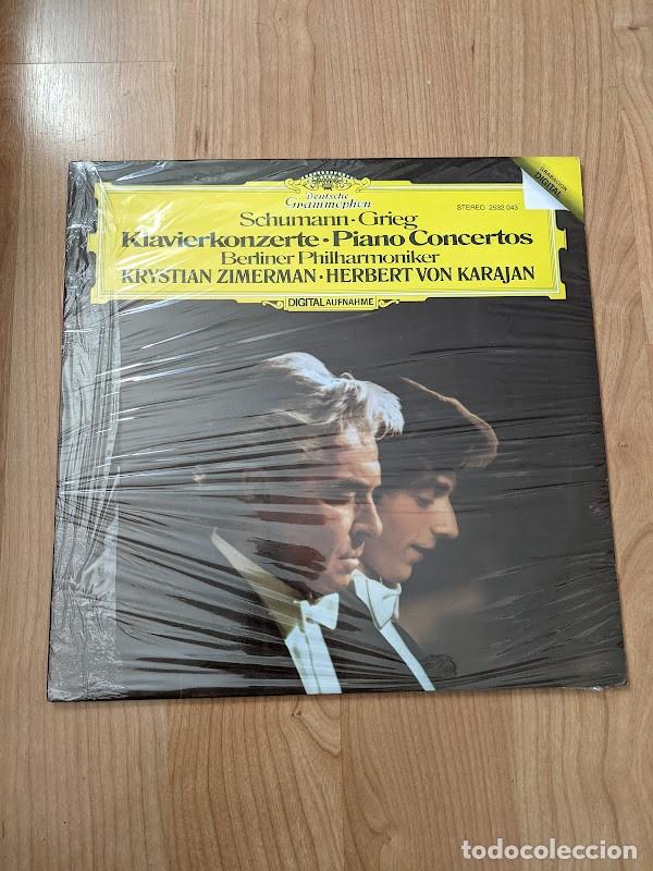 Discos de vinilo: LP SCHUMANN. GRIEG. CONCIERTOS PARA PIANO - Foto 1