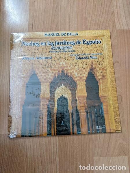 Discos de vinilo: LP MANUEL DE FALLA. NOCHES EN LOS JARDINES DE ESPA&Ntilde;A - Foto 1