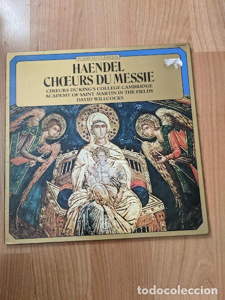 Discos de vinilo: LP HAENDEL. CHOEURS DU MESSIE - Foto 1