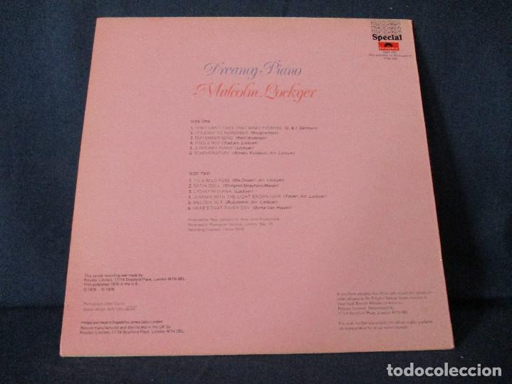 Discos de vinilo: VINILO - DREAMY PIANO - MALCOLM LOCKYER - Foto 2