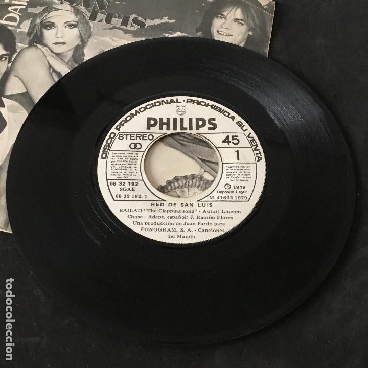 Discos de vinilo: VINILO SINGLE - RED DE SAN LUIS - BAILAD CLAPPING SONG - PHILIPS 1979 - Foto 3