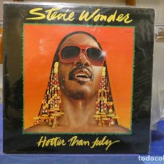 Discos de vinilo: EXPRO LP STEVIE WONDER HOTTER THAN JULY SOLO TAPA NO HAY DISCO. Lote 314575038