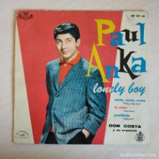 Discos de vinilo: LOTE DE 3 EP'S DE PAUL ANKA (LOS QUE SALEN EN LAS FOTOS) EDICIONES ESPAÑOLAS. Lote 314599558