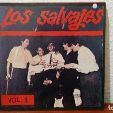 Discos de vinilo: *LOS SALVAJES ”LOS SALVAJES VOL.1” - LP AÑO 1988 - LEER DESCRIPCIÓN. Lote 314607183