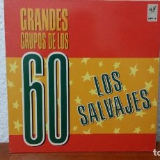 Discos de vinilo: *LOS SALVAJES ”GRANDES GRUPOS DE LOS 60” - LP AÑO 1988 - LEER DESCRIPCIÓN. Lote 314608108