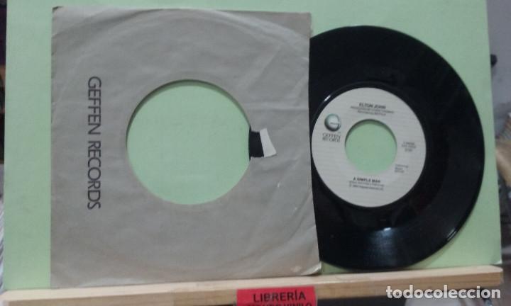 Discos de vinilo: Elton John. Geffen records 1984 -- Single - Foto 1