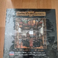 Disques de vinyle: LP HISTORIA DE LA MÚSICA CLÁSICA. O. DE LASSUS. W. BYRD. Lote 314612218