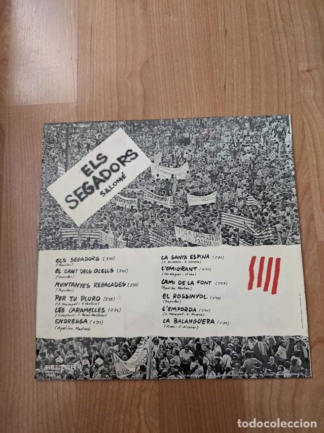 Discos de vinilo: LP ELS SEGADORS - Foto 2