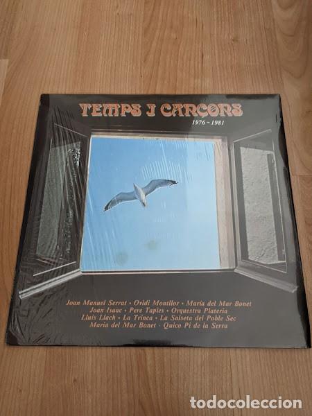 Discos de vinilo: LP TEMPS I CAN&Ccedil;ONS 1976-1981 (PRECINTADO) - Foto 1