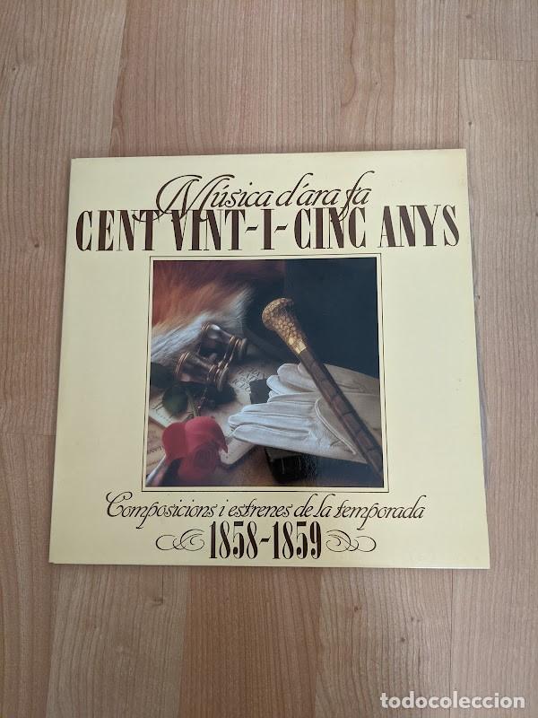 Disques de vinyle: LP MUSICA D'ARA FA CENT VINT-I-CINC ANYS