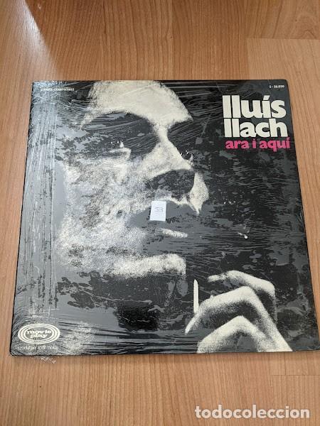 Discos de vinilo: LP LLU&Iacute;S LLACH. ARA I AQU&Iacute; - Foto 1