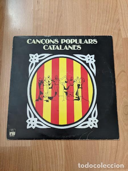 Discos de vinilo: LP CAN&Ccedil;ONS POPULARS CATALANES