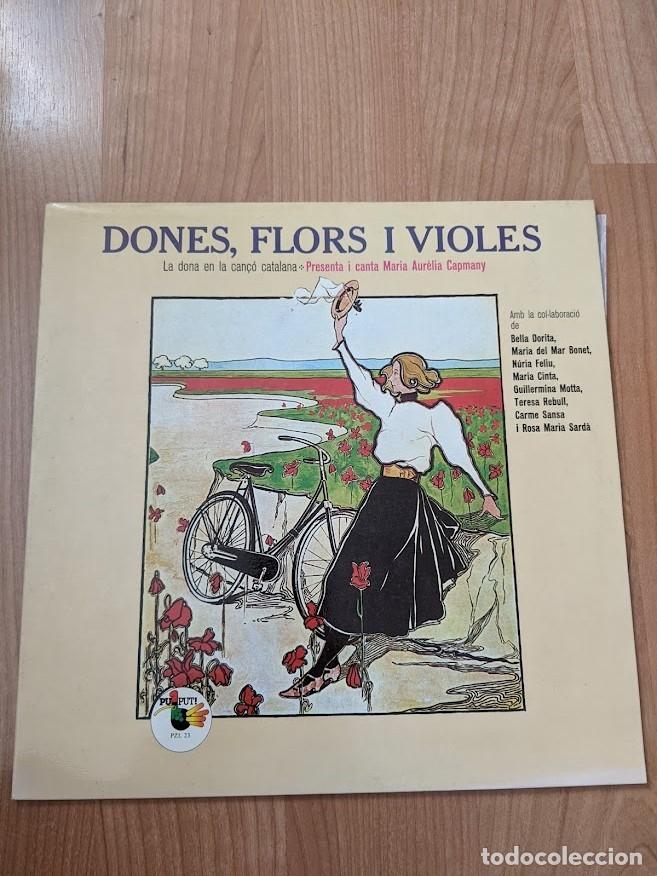 Discos de vinilo: LP DONES, FLORS I VIOLES