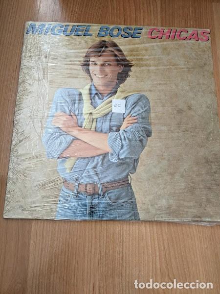 Discos de vinilo: LP MIGUEL BOS&Eacute;. CHICAS - Foto 1