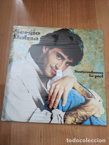 Discos de vinilo: LP SERGIO DALMA. SINTI&Eacute;NDONOS LA PIEL - Foto 1