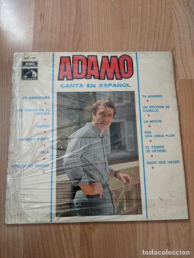 Discos de vinilo: LP ADAMO - Foto 1