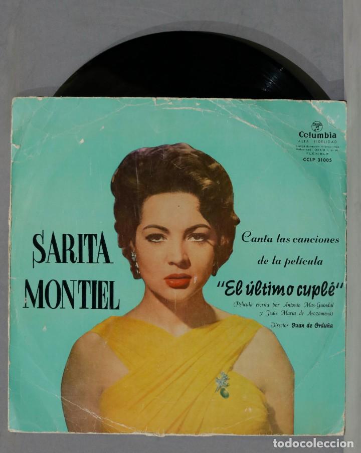 Discos de vinilo: LP. SARA MONTIEL, EL &Uacute;LTIMO CUPL&Eacute; - Foto 1