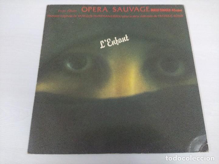 Discos de vinilo: VANGELIS PAPATHANASSIOU/OPERA SAUVAGE/VINILO MAXI. - Foto 1