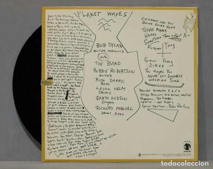 Discos de vinilo: LP. BOB DYLAN. PLANET WAVES - Foto 2