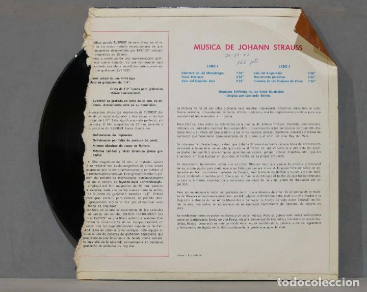 Discos de vinilo: LP. LA MUSICA DE STRAUSS. SORKIN - Foto 2