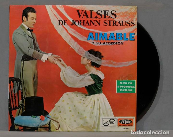 Discos de vinilo: LP. VALSES DE STRAUSS. AIMABLE - Foto 1