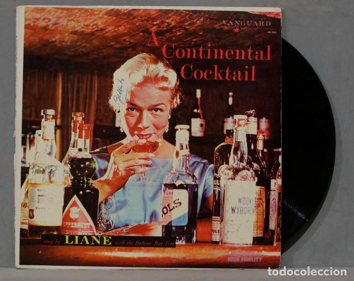 Discos de vinilo: LP. A Continental Cocktail. LIANE - Foto 1