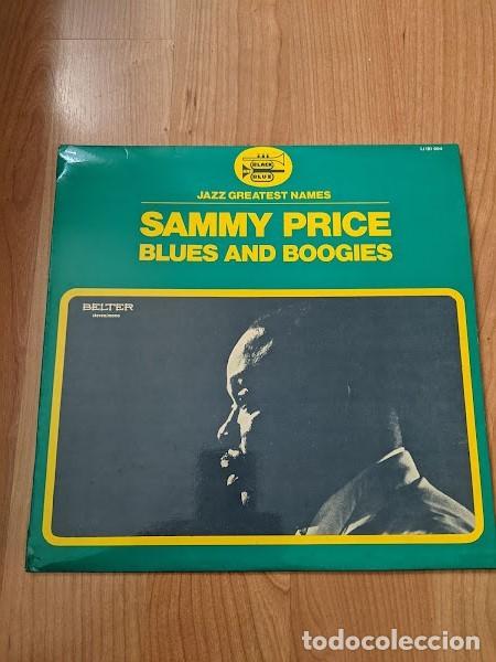 Discos de vinilo: LP SAMMY PRICE. BLUES AND BOGGIES - Foto 1