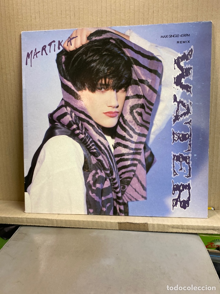 Discos de vinilo: MAXI MARTIKA, WATER, REMIX. - Foto 1